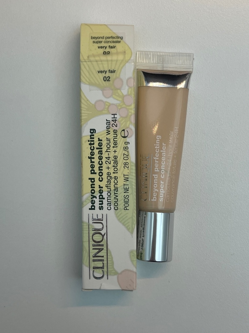 NEW RARE Clinique Beyond Perfecting Super Concealer Camouflage 02 Very Fair